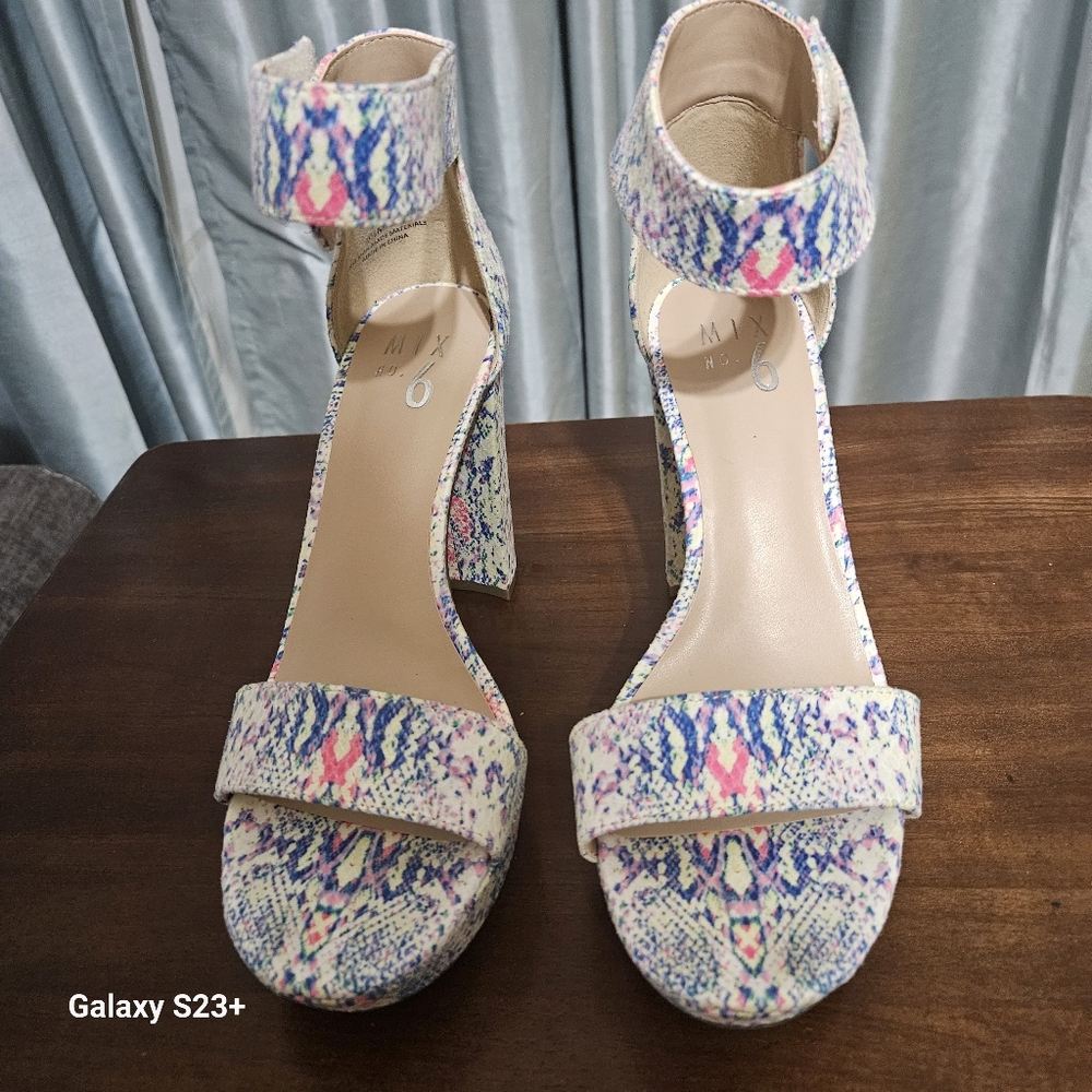 Mix No. 6 Chunky Heels